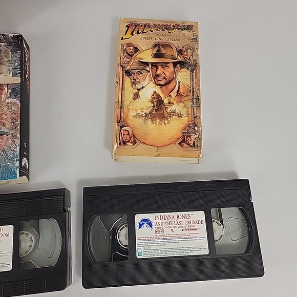 INDIANA JONES TRILOGY - The Adventure Collection - Disc Set 3 DVD (1989) - Picture 5 of 6